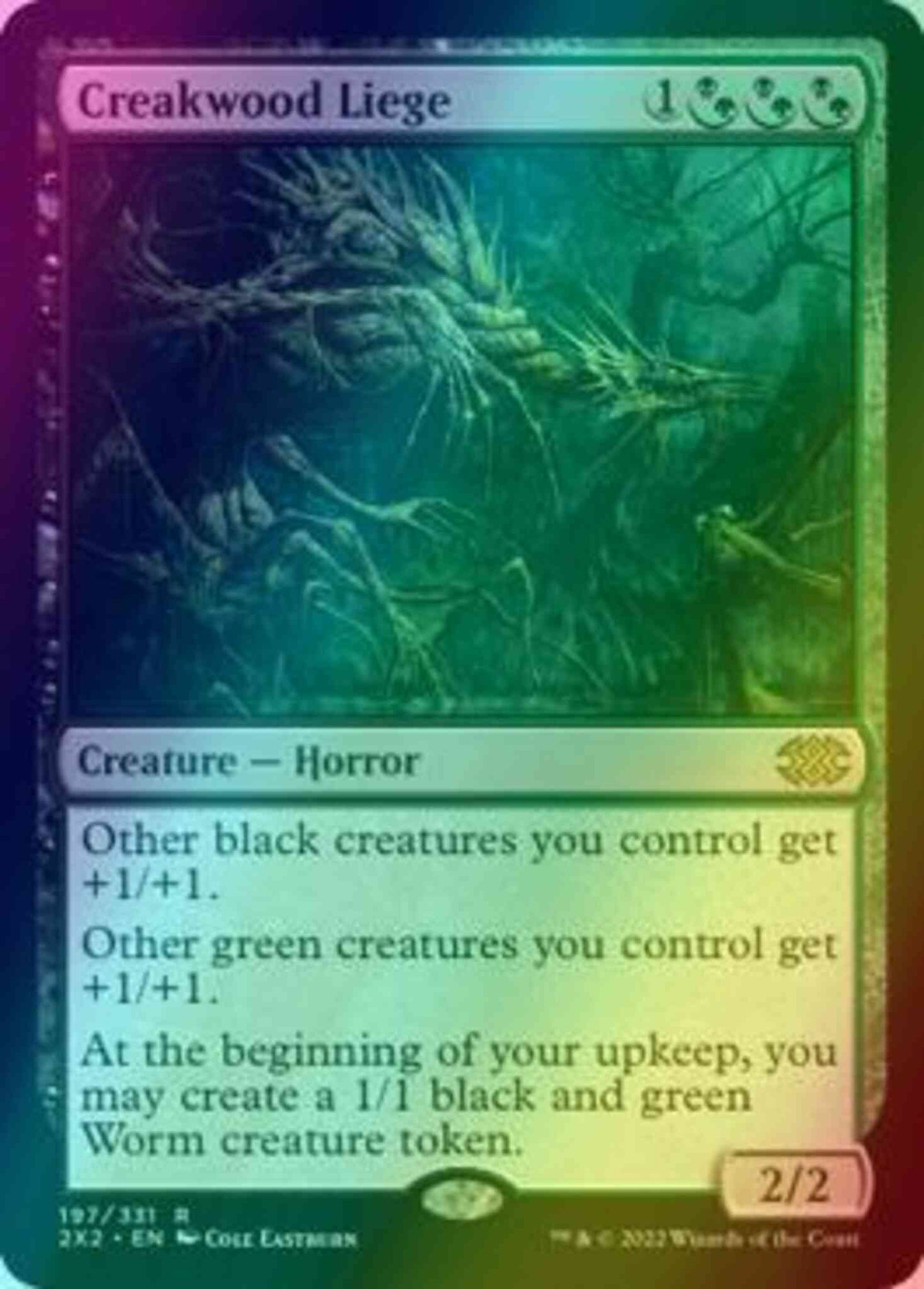 Creakwood Liege [197] [Double Masters 2022] [Foil]