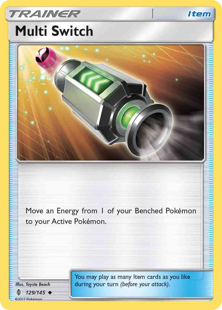 Multi Switch - 129/145 - Uncommon [sm2-129] [Non-Holo]
