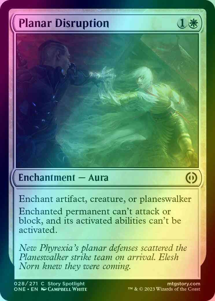Planar Disruption [28] [Phyrexia: All Will Be One] [Foil]