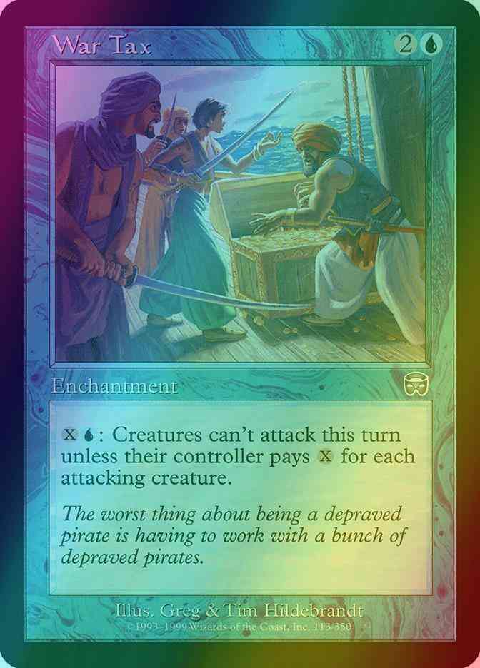 War Tax [113] [Mercadian Masques] [Foil]