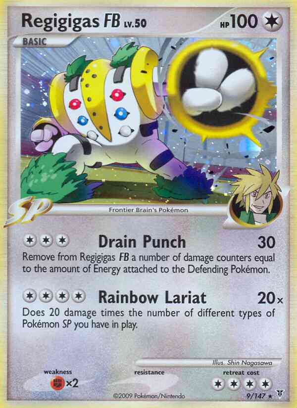 Regigigas FB - 9/147 - Rare Holo [pl3-9] [Holo]