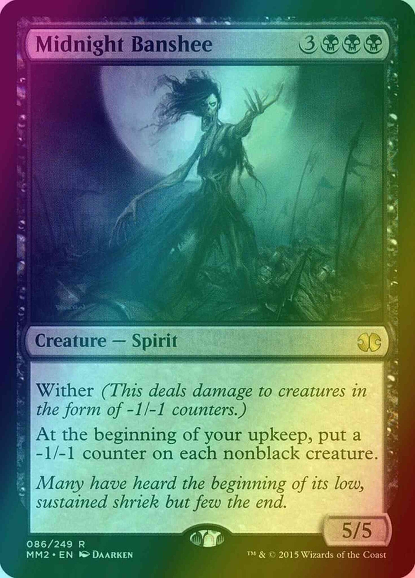 Midnight Banshee [86] [Modern Masters 2015] [Foil]