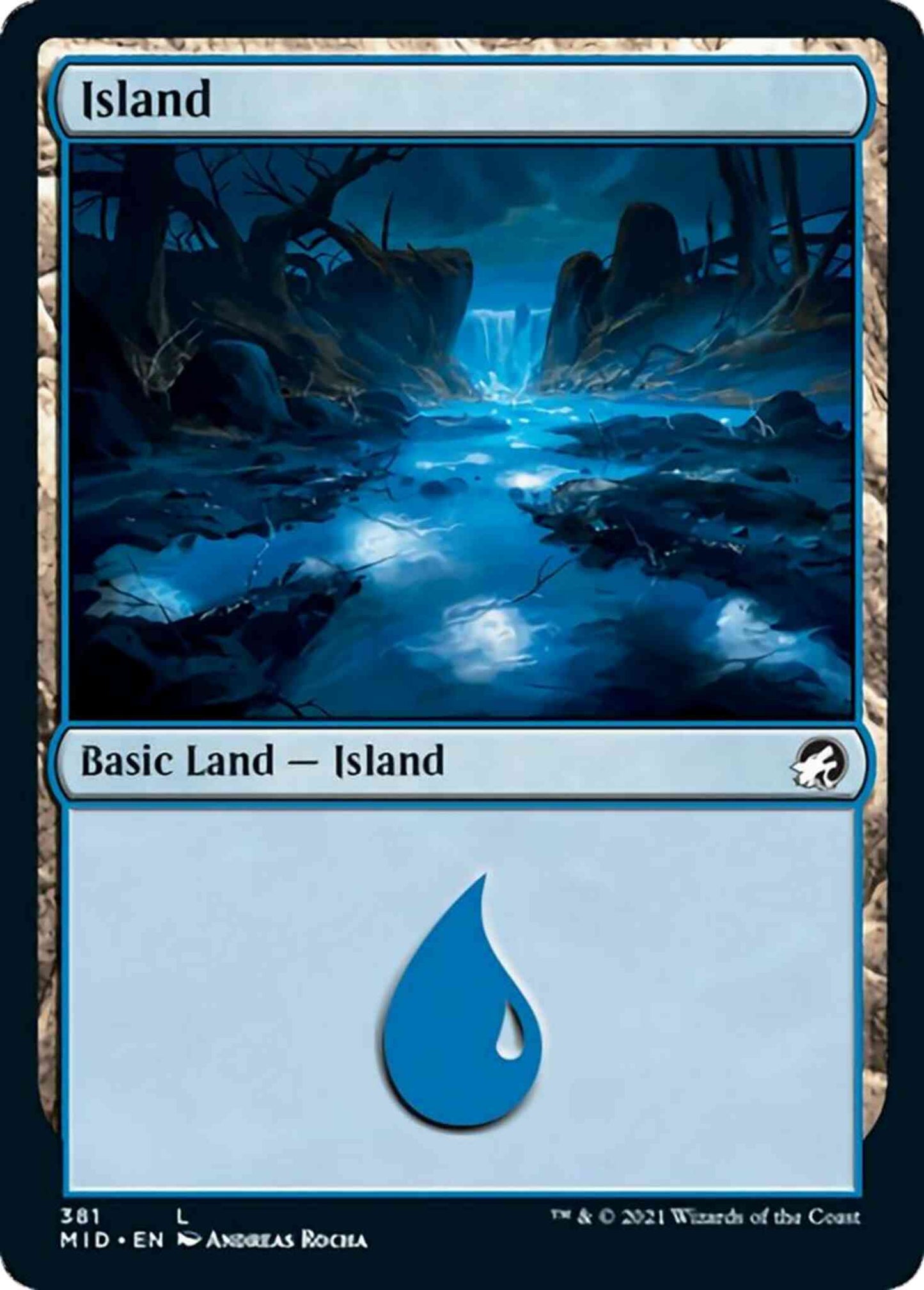 Island [381] [Innistrad: Midnight Hunt] [Non-Foil]