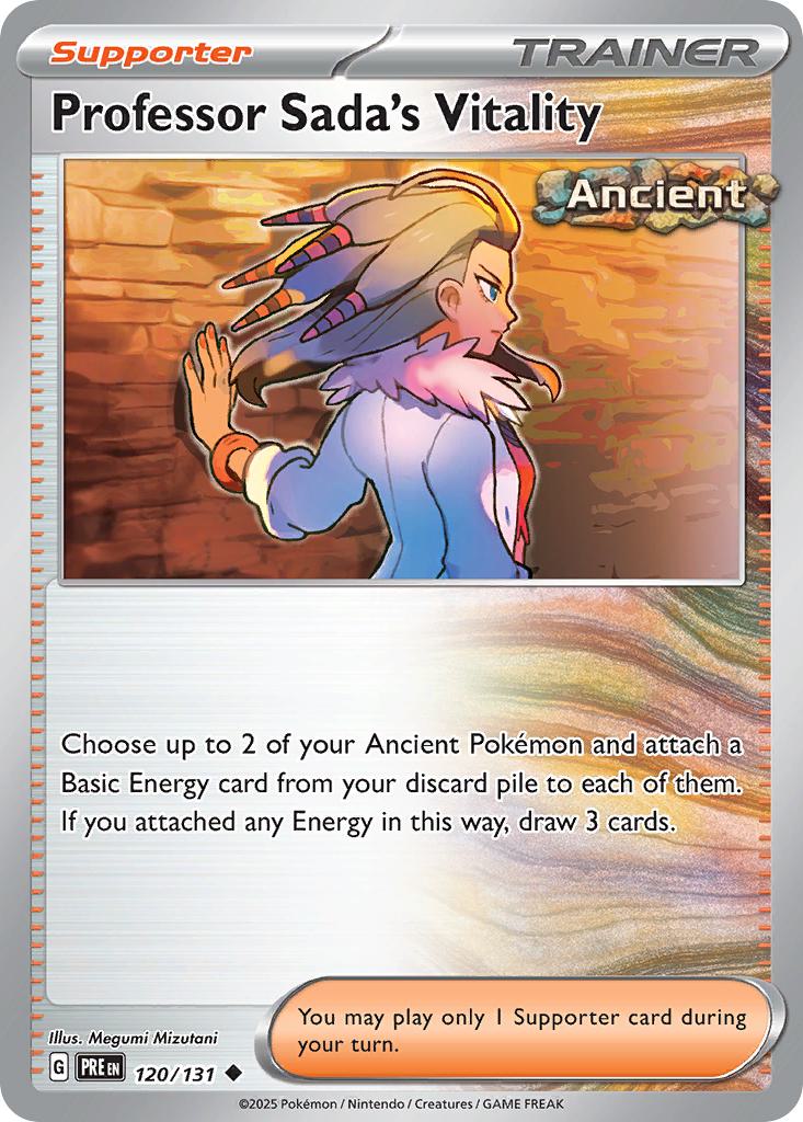 Professor Sada's Vitality - 120/131 - Uncommon [sv085-120] [Non-Holo]