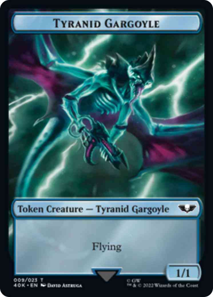 Tyranid Gargoyle Token (09) // Tyranid Token (17) [Universes Beyond: Warhammer 40,000: Tokens] [Non-Foil]