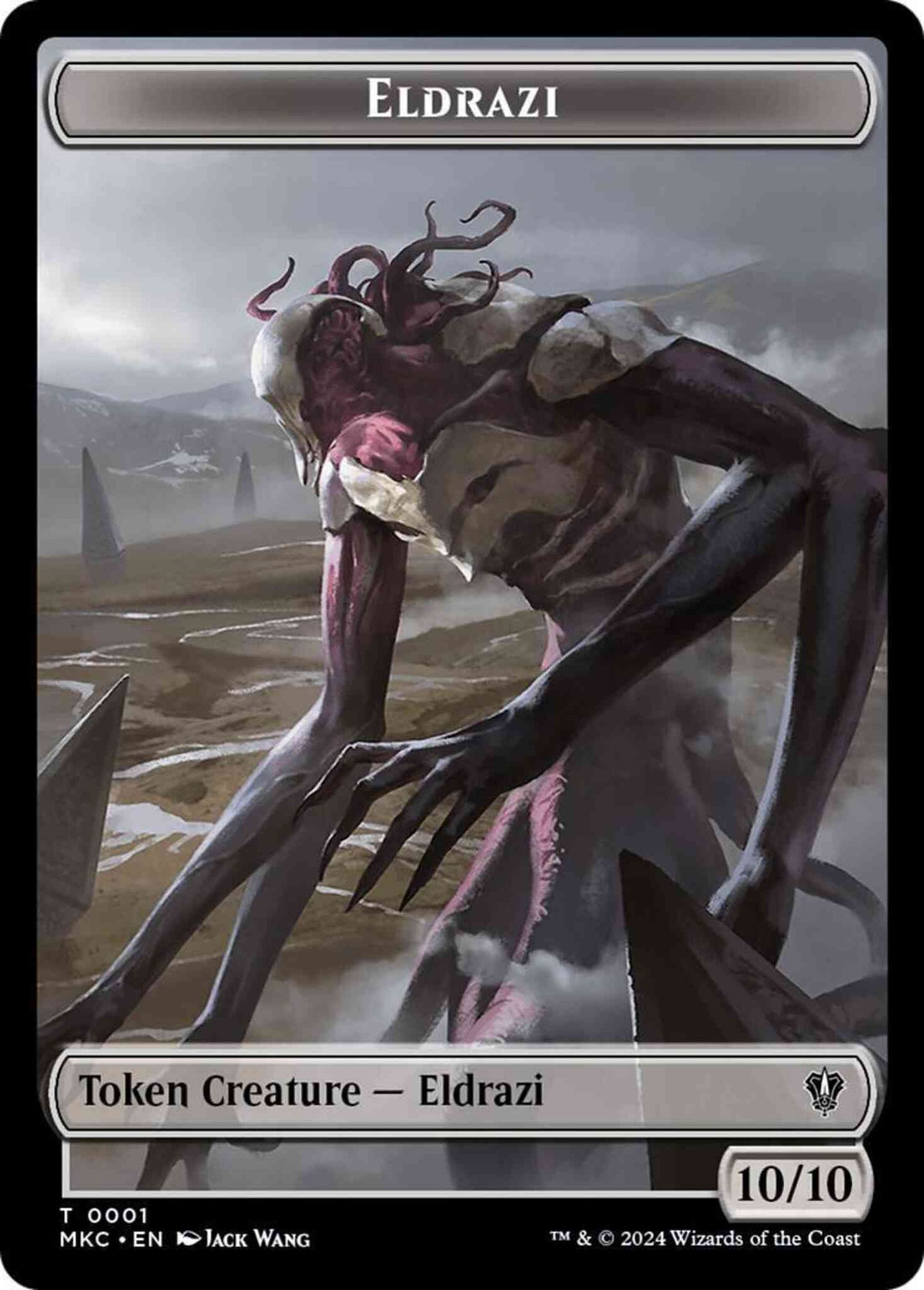 Eldrazi Token (01) // Tiny Token (21) [Murders at Karlov Manor: Commander: Tokens] [Non-Foil]