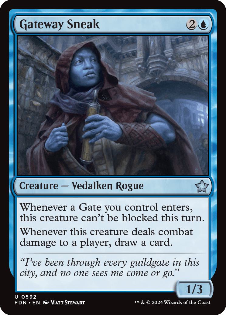 Gateway Sneak [592] [Foundations] [Non-Foil]