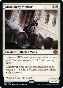 Monastery Mentor [21] [Double Masters 2022] [Non-Foil]