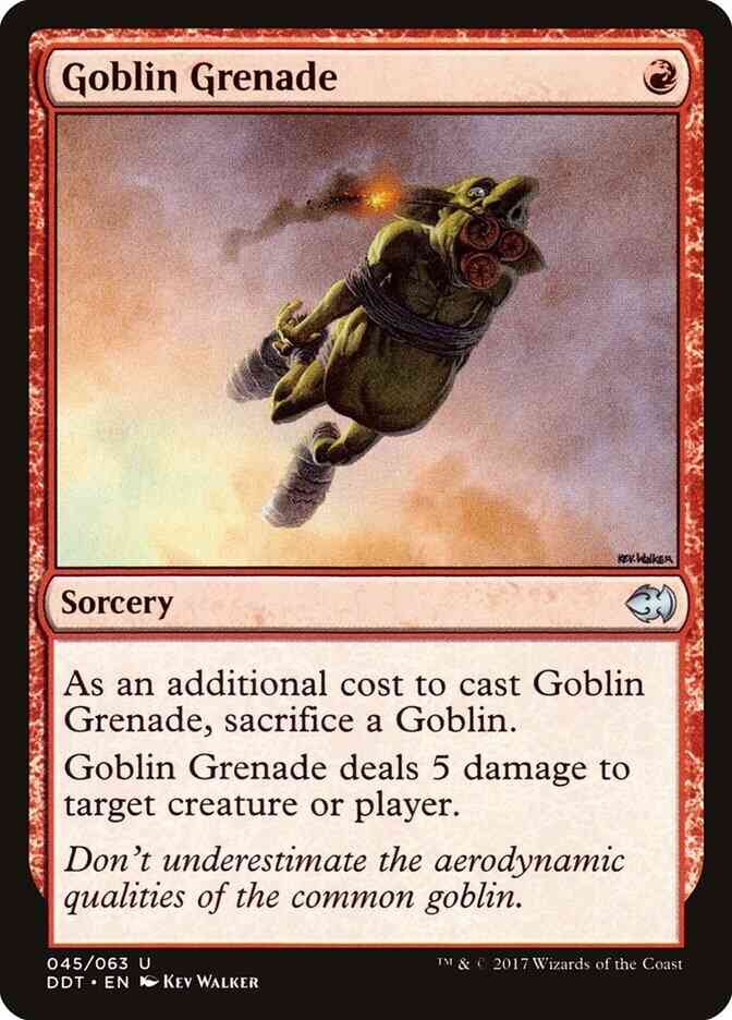 Goblin Grenade [45] [Duel Decks Merfolk vs Goblins] [Non-Foil]