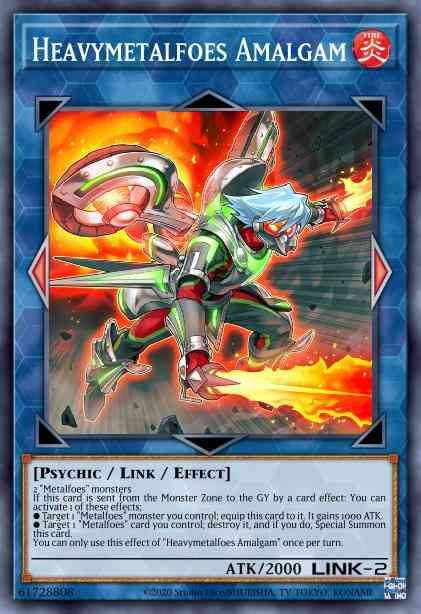 Heavymetalfoes Amalgam - BLVO-EN049 - Common - 1st Edition