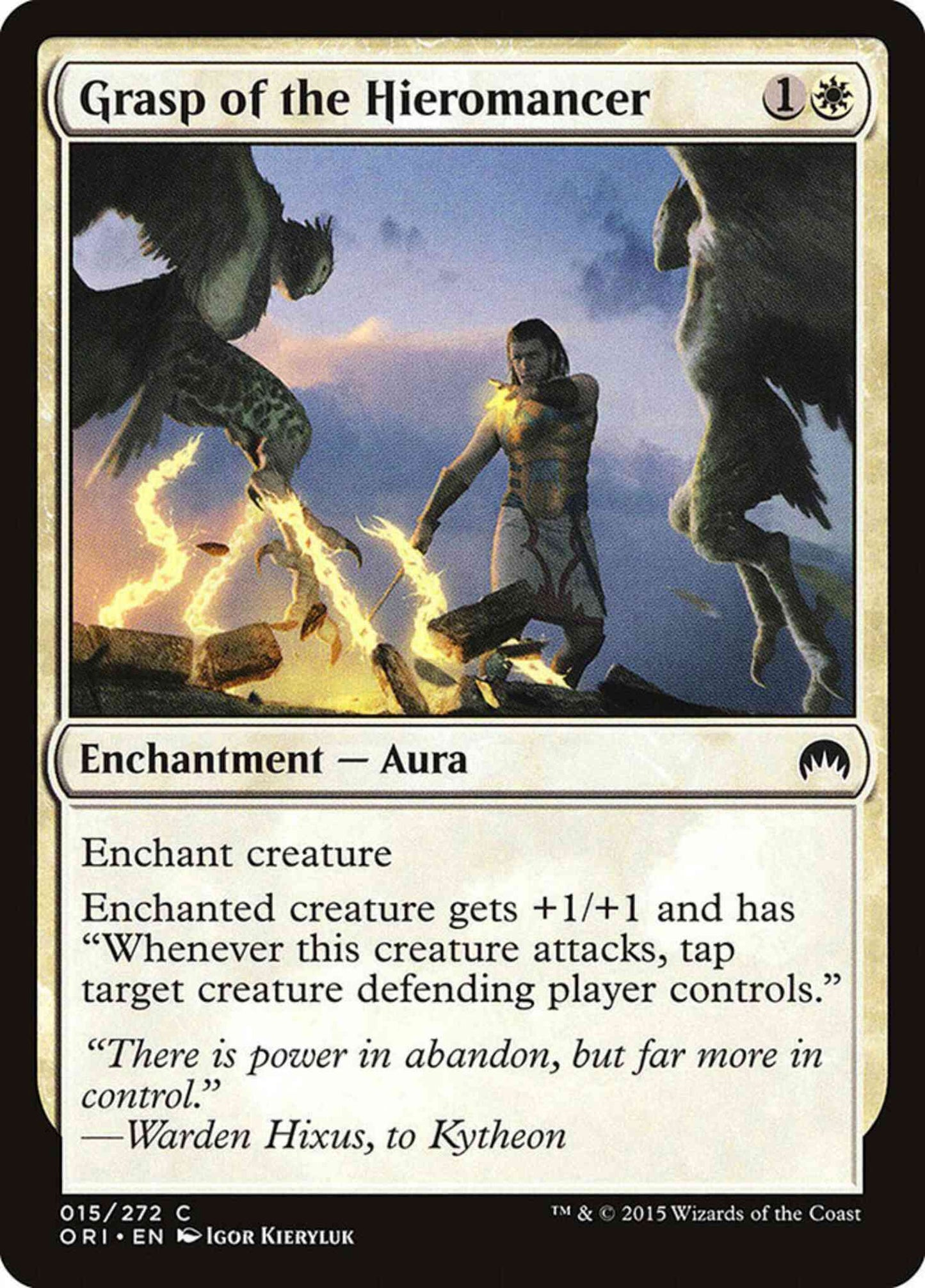 Grasp of the Hieromancer [15] [Magic Origins] [Non-Foil]