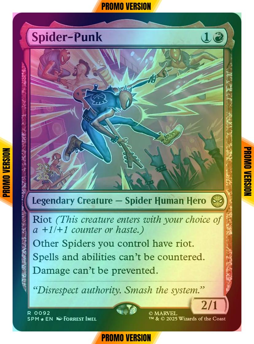 Spider-Punk [92s] [Marvel's Spider-Man: Promos] [Foil]