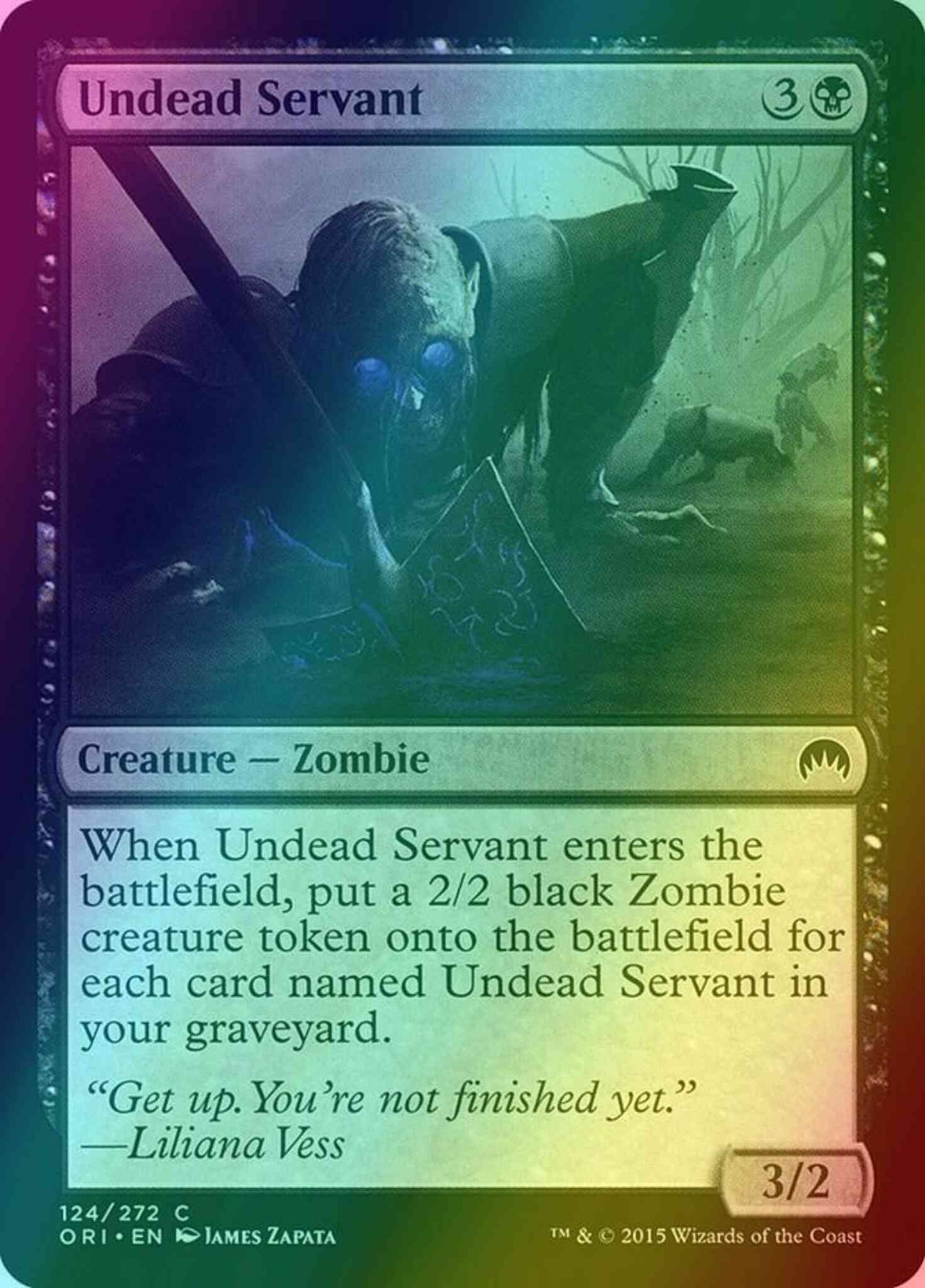 Undead Servant [124] [Magic Origins] [Foil]