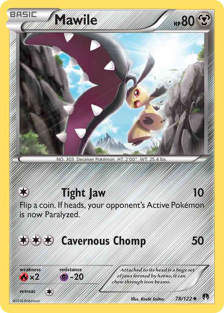 Mawile - 78/122 - Uncommon [xy9-78] [Non-Holo]