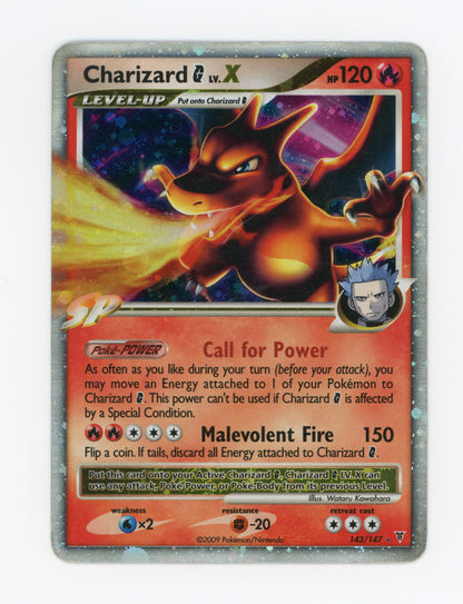 Charizard G — Damaged|Rare Holo Lv.X — ID 19761