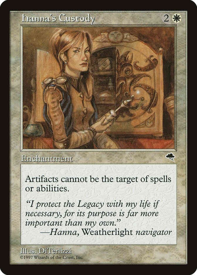 Hanna's Custody [22] [Tempest] [Non-Foil]