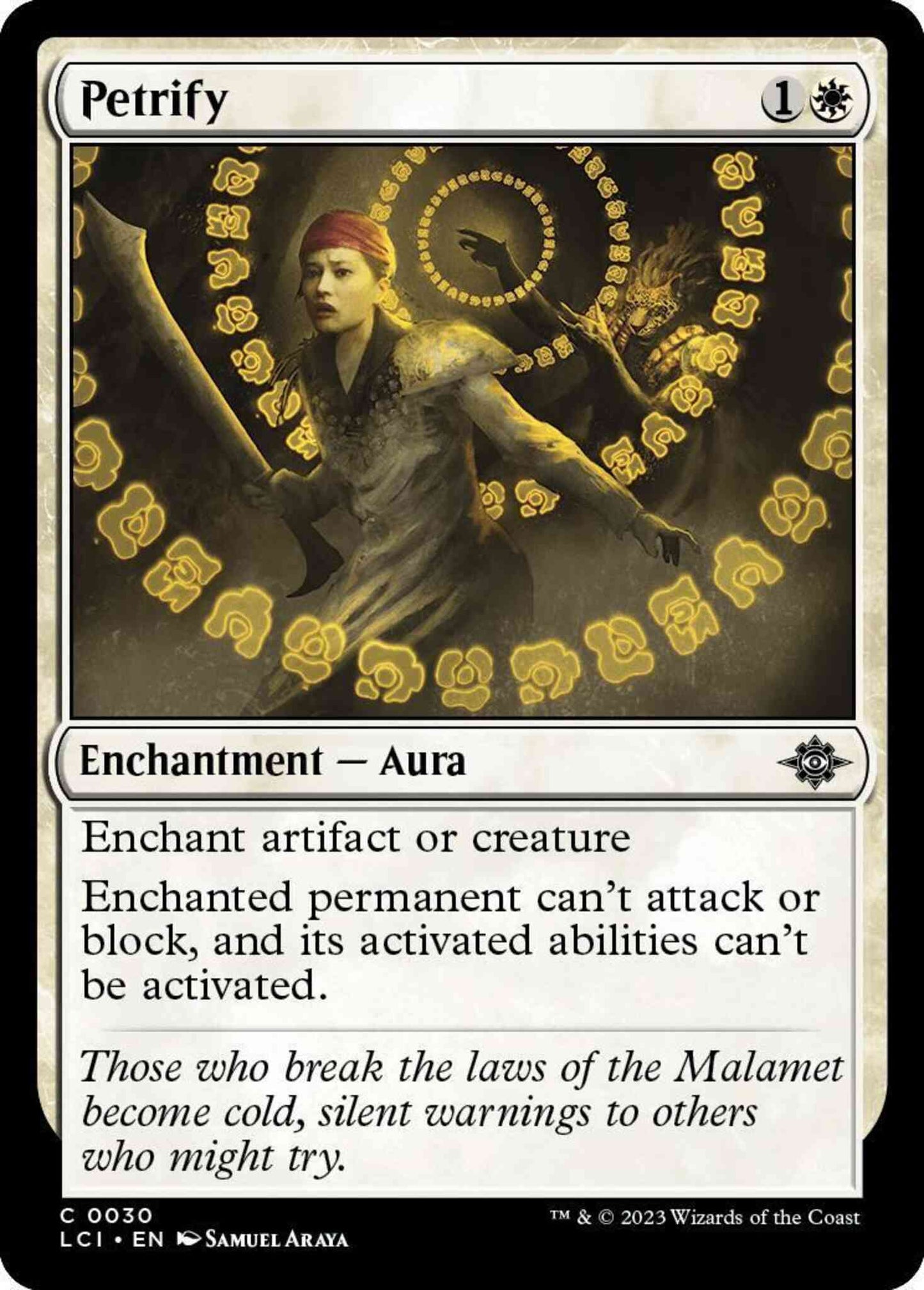 Petrify [30] [The Lost Caverns of Ixalan] [Non-Foil]