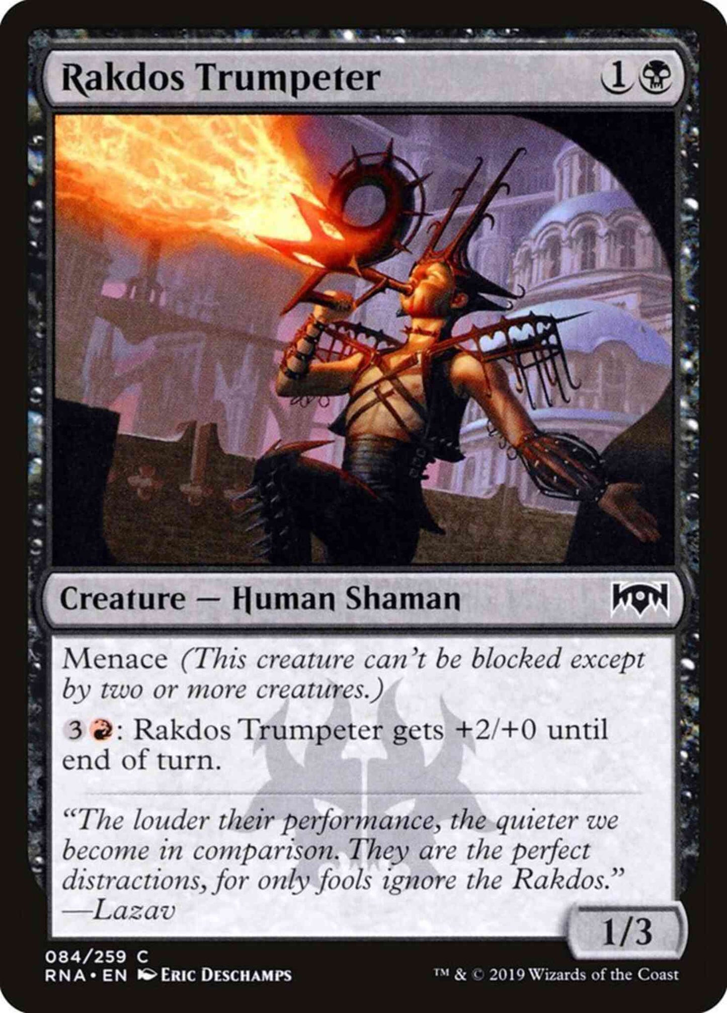 Rakdos Trumpeter [84] [Ravnica Allegiance] [Non-Foil]