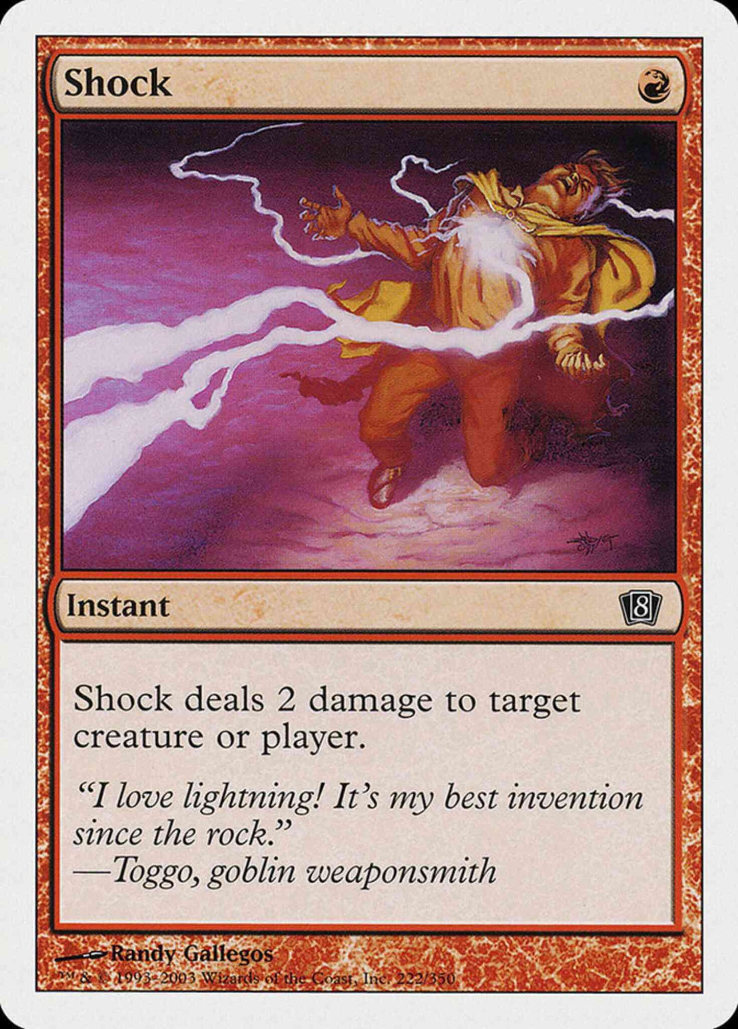 Shock [222] [Eighth Edition] [Non-Foil]