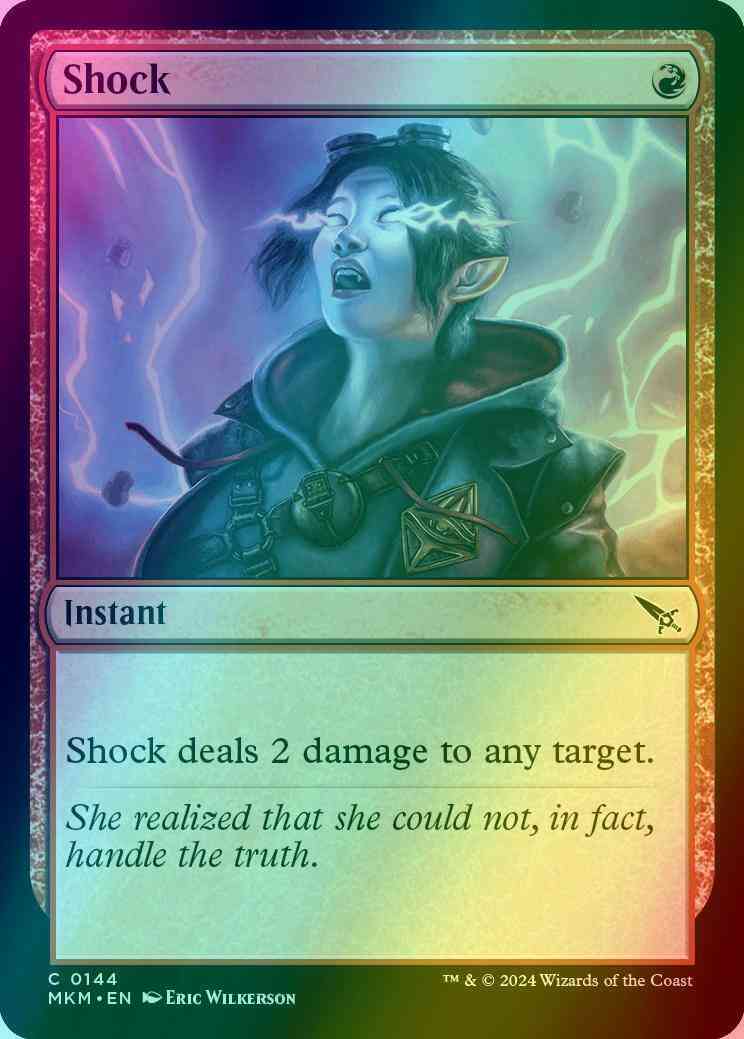 Shock [144] [Murders at Karlov Manor] [Foil]