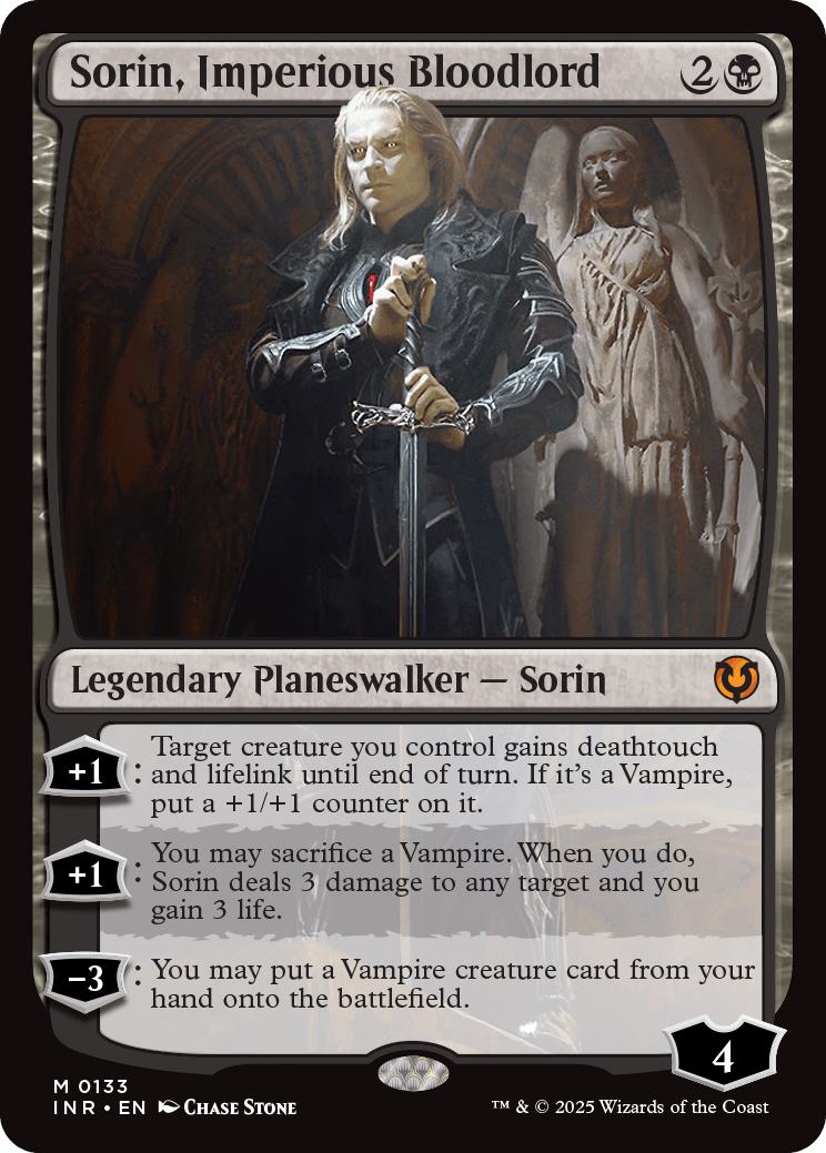 Sorin, Imperious Bloodlord [133] [Innistrad Remastered] [Foil]