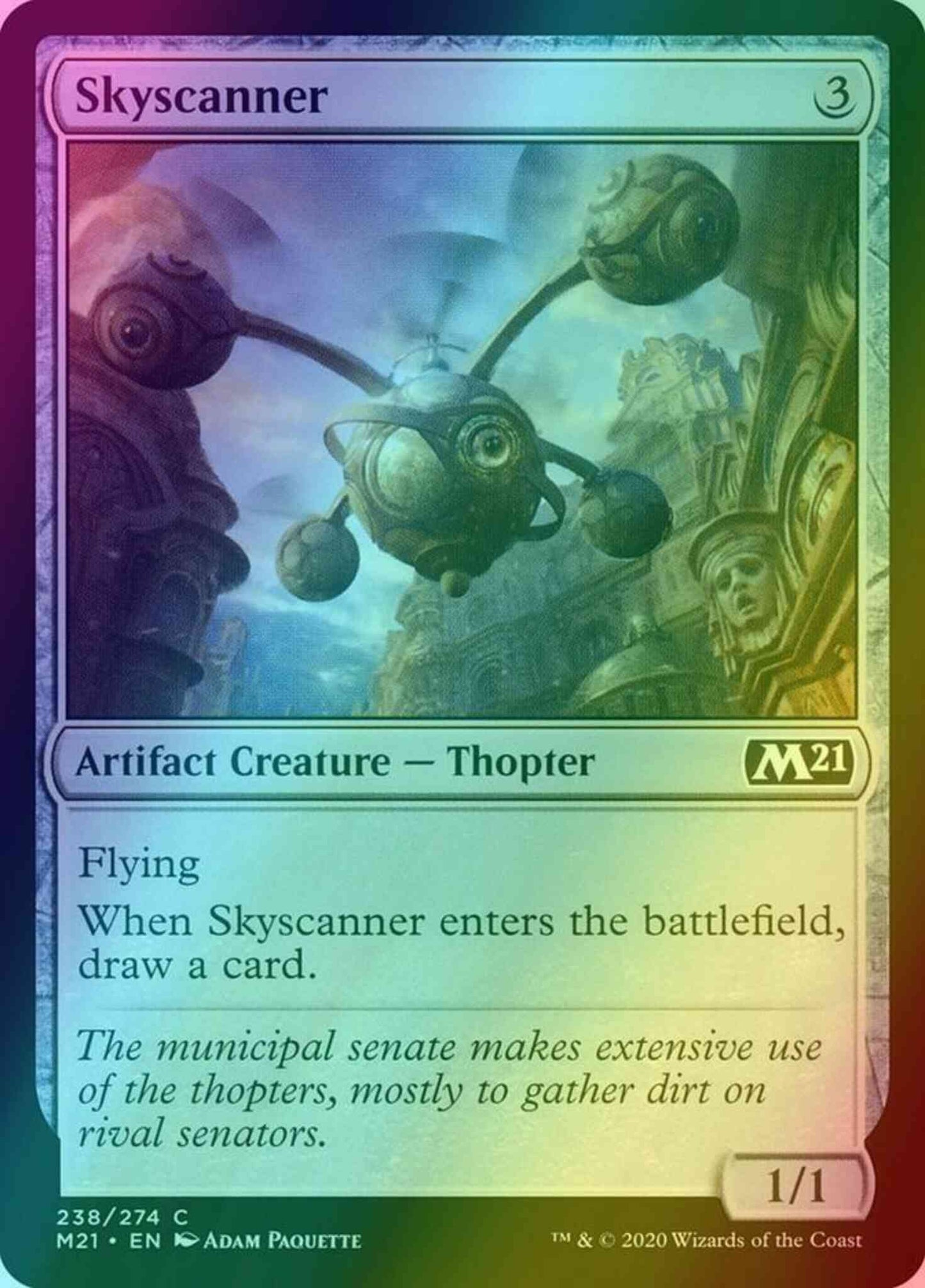 Skyscanner [238] [Core Set 2021] [Foil]