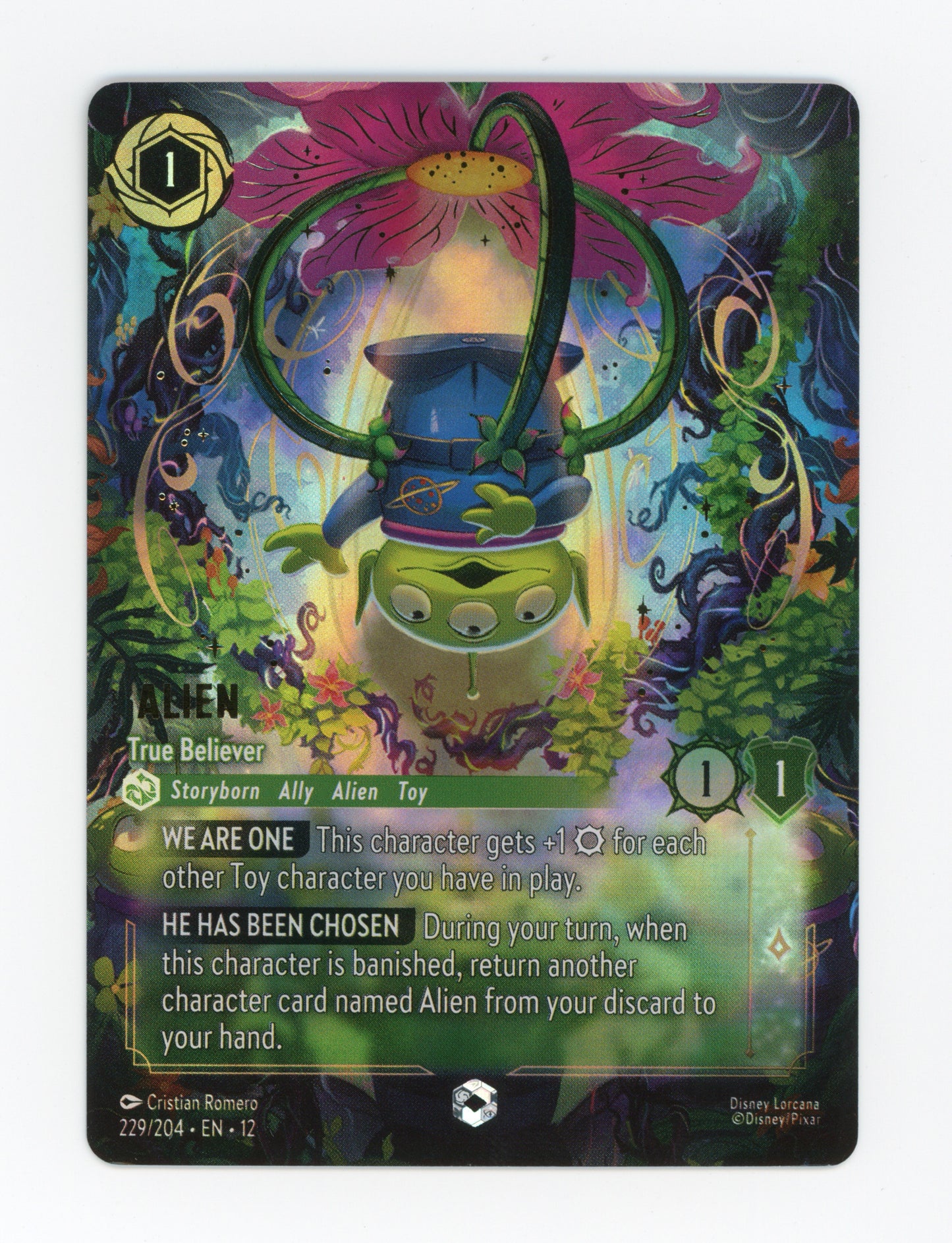 Alien - True Believer — Enchanted|Holofoil — ID 19456