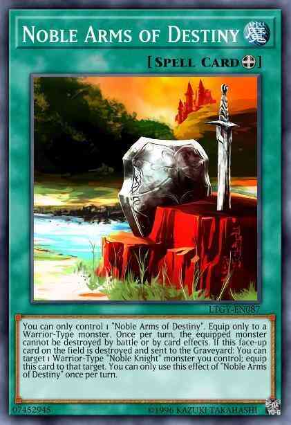Noble Arms of Destiny - LTGY-EN087 - Super Rare - Unlimited