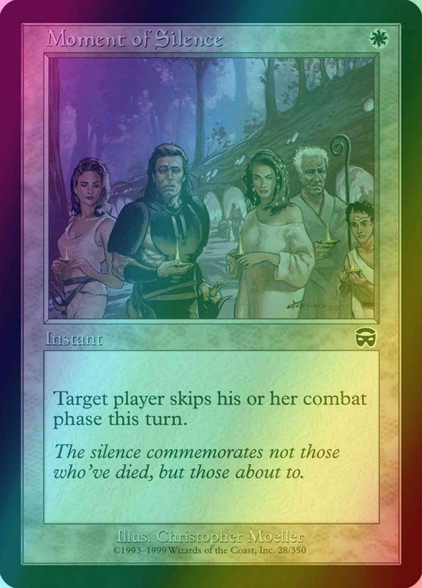Moment of Silence [28] [Mercadian Masques] [Foil]