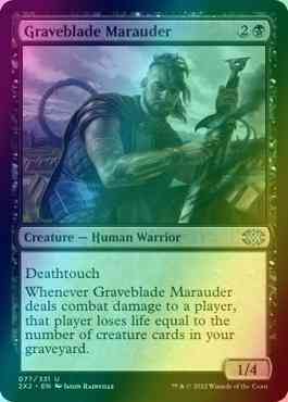 Graveblade Marauder [77] [Double Masters 2022] [Foil]