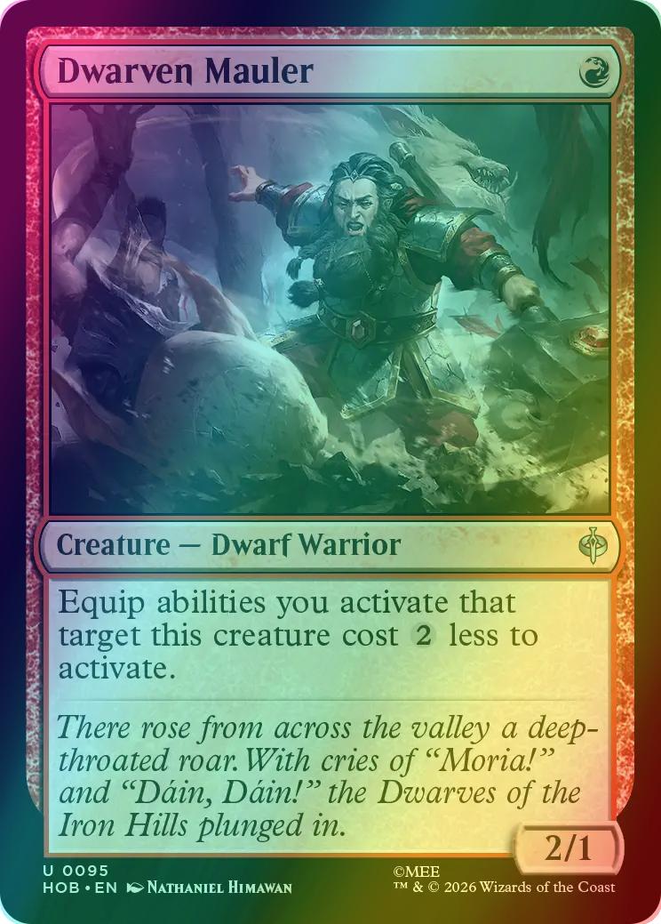 Dwarven Mauler [95] [The Hobbit] [Foil]