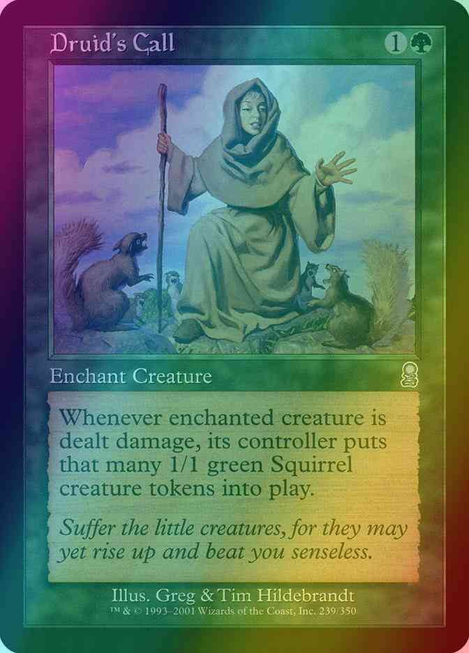 Druid's Call [239] [Odyssey] [Foil]