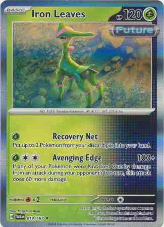 Iron Leaves - 019/167 - Rare [sv06-019] [Holo]