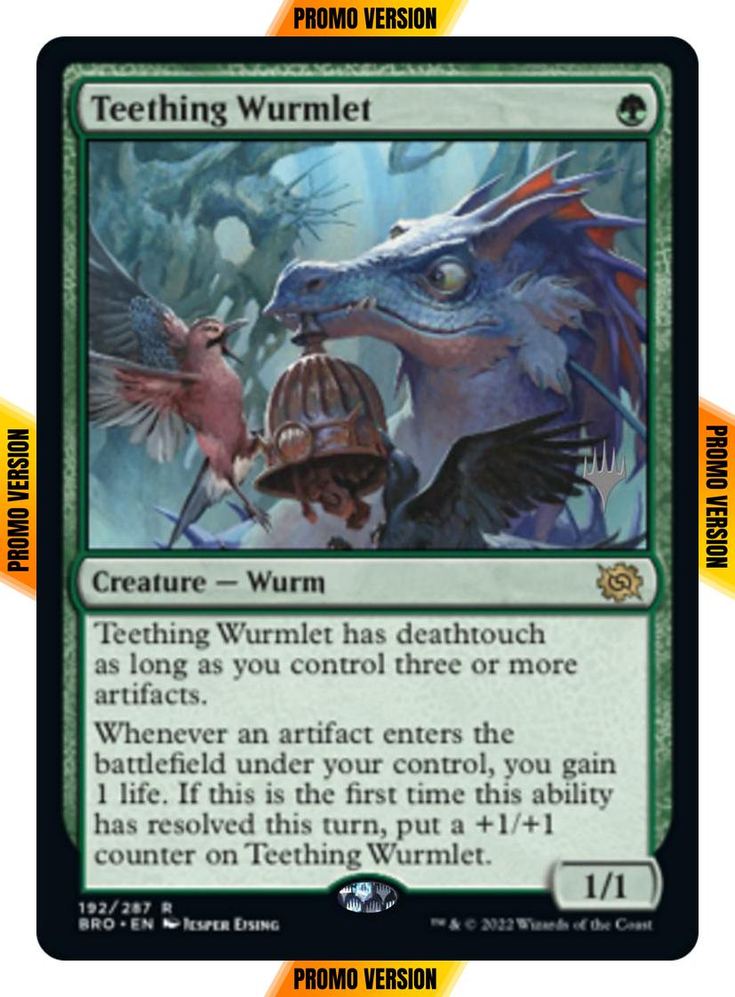 Teething Wurmlet [192p] [Promo Pack] [The Brothers' War: Promos] [Non-Foil]