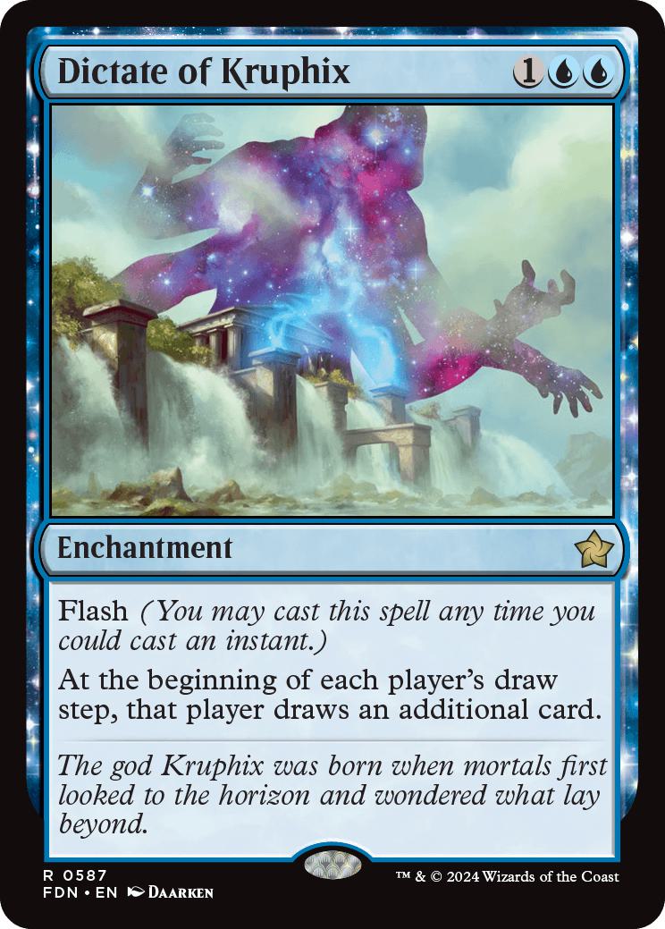 Dictate of Kruphix [587] [Foundations] [Non-Foil]