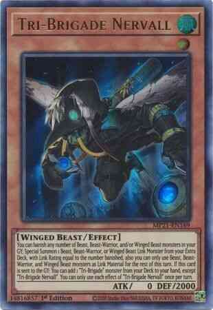 Tri-Brigade Nervall - MP21-EN169 - Ultra Rare - 1st Edition