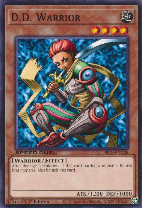 D.D. Warrior - SBC2-ENC08 - Common - 1st Edition