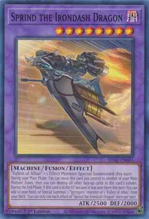 Sprind the Irondash Dragon - SDAZ-EN045 - Common - 1st Edition