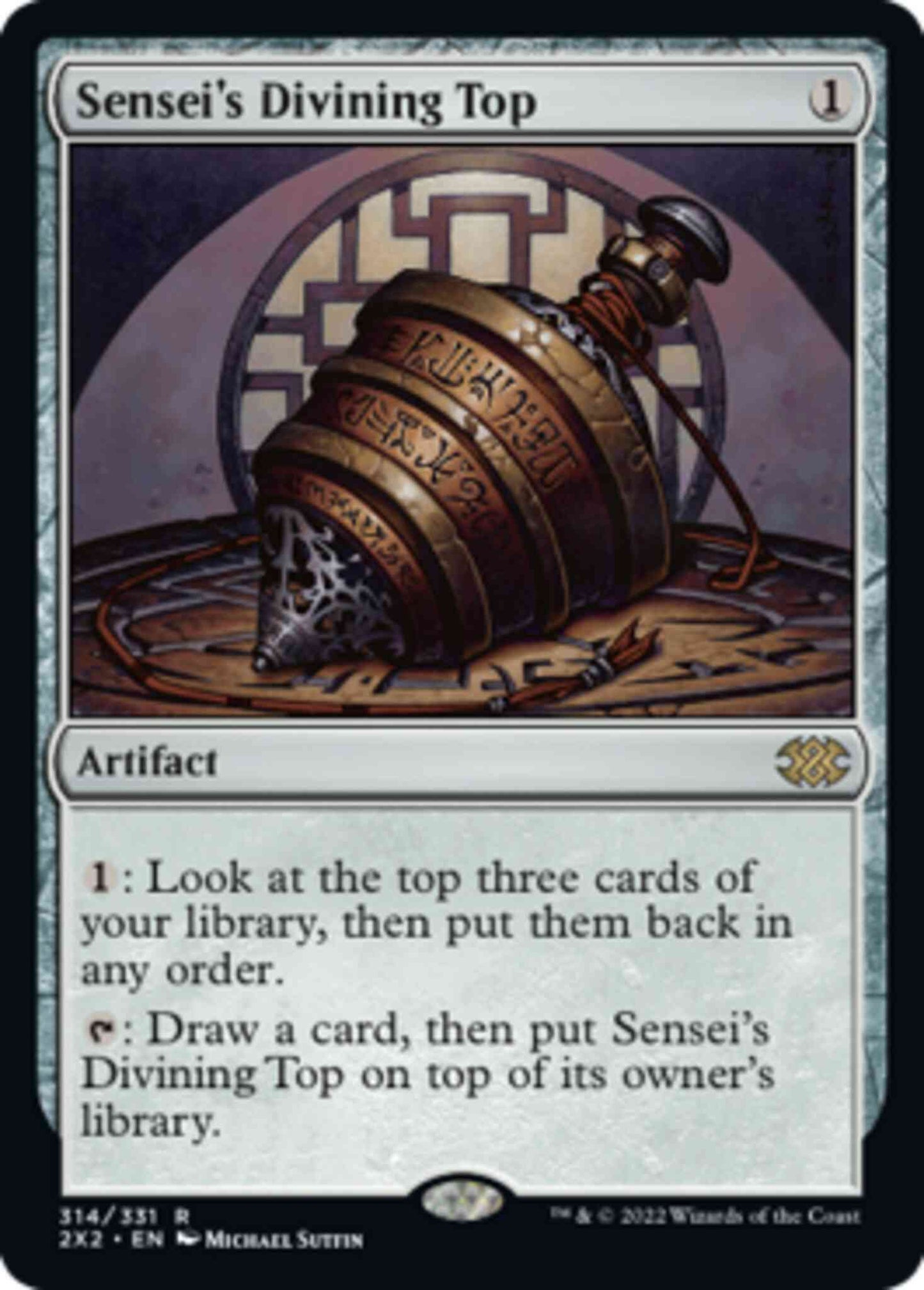 Sensei's Divining Top [314] [Double Masters 2022] [Non-Foil]