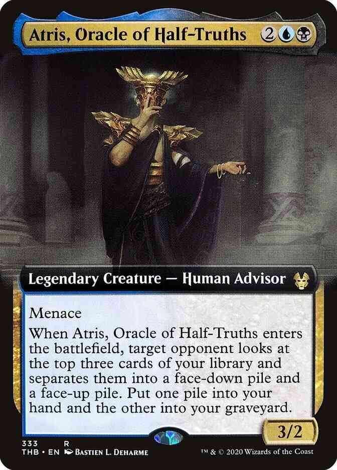 Atris, Oracle of Half-Truths [333] [Extended Art] [Theros Beyond Death] [Non-Foil]
