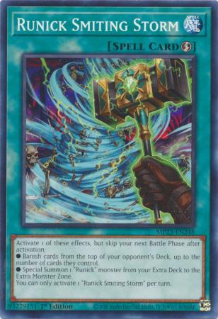 Runick Smiting Storm - MP23-EN248 - Common - 1st Edition