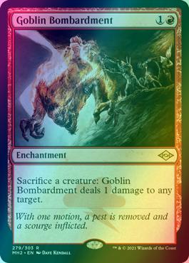 Goblin Bombardment [279] [Modern Horizons 2] [Foil]