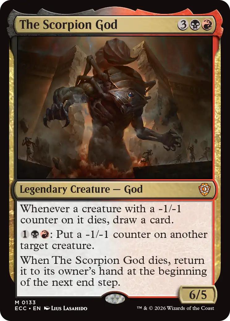 The Scorpion God [133] [Lorwyn Eclipsed: Commander] [Non-Foil]
