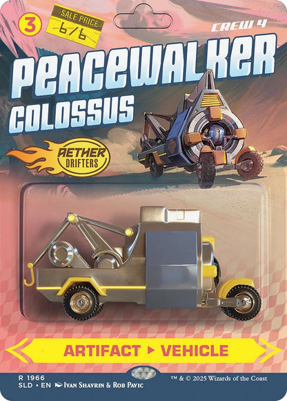 Peacewalker Colossus // Peacewalker Colossus [1966] [Borderless] [Aether Drifters] [Secret Lair Drop] [Non-Foil]