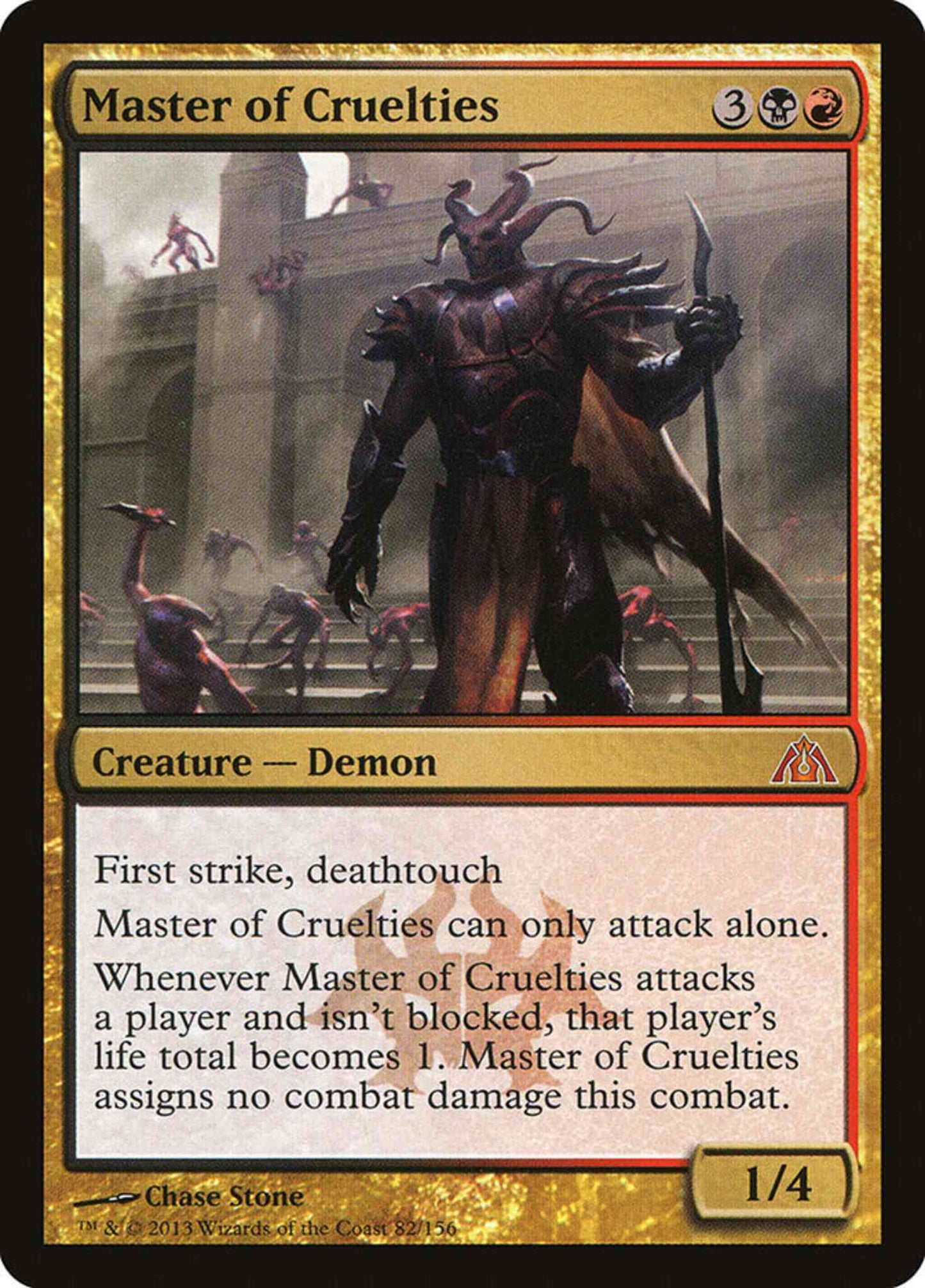 Master of Cruelties [82] [Dragon's Maze] [Non-Foil]