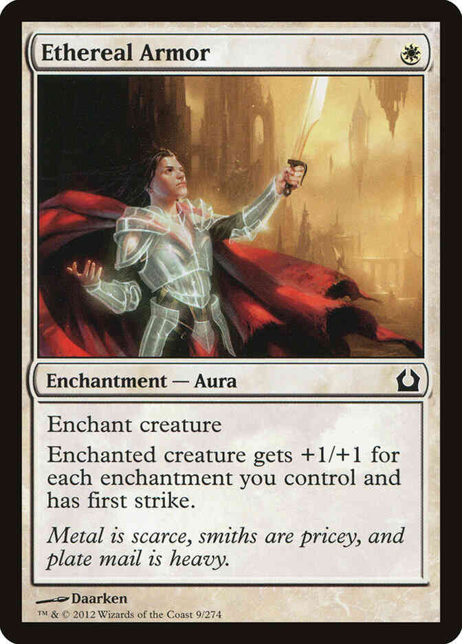 Ethereal Armor [9] [Return To Ravnica] [Non-Foil]