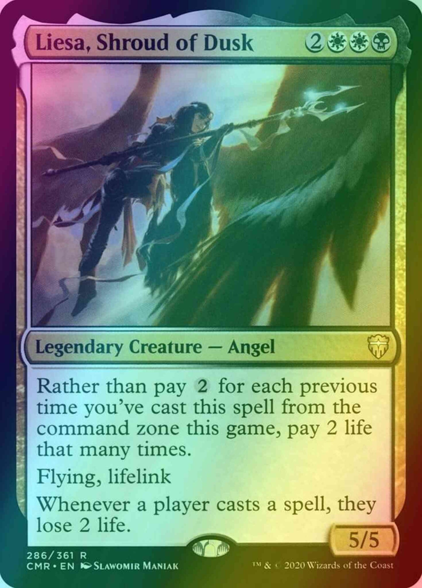 Liesa, Shroud of Dusk [286] [Commander Legends] [Foil]