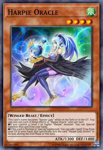 Harpie Oracle - LED4-EN002 - Super Rare - 1st Edition