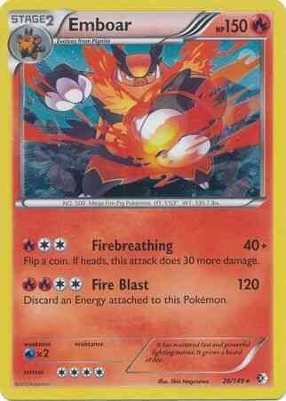 Emboar - 26/149 - Promo [Blister Pack] [BW7MSP-26] [Cosmos Holo]