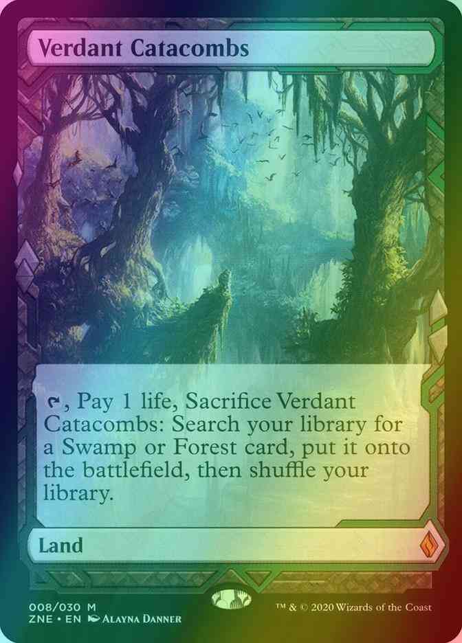 Verdant Catacombs [8] [Zendikar Rising Expeditions] [Foil]